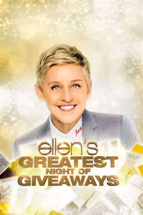 Ellen's Greatest Night of Giveaways - Where to Watch and Stream - TV Guide