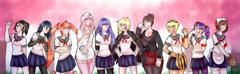 All Yandere Simulator Rivals by TheWolfygirl on DeviantArt