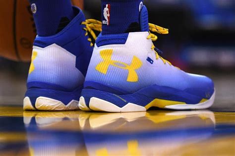 Steph Curry Under Armour Shoes Blue And Yellow - almoire