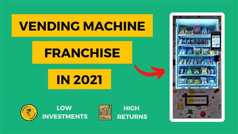 How to Get Vending Machine Franchise in India [Dec'24]