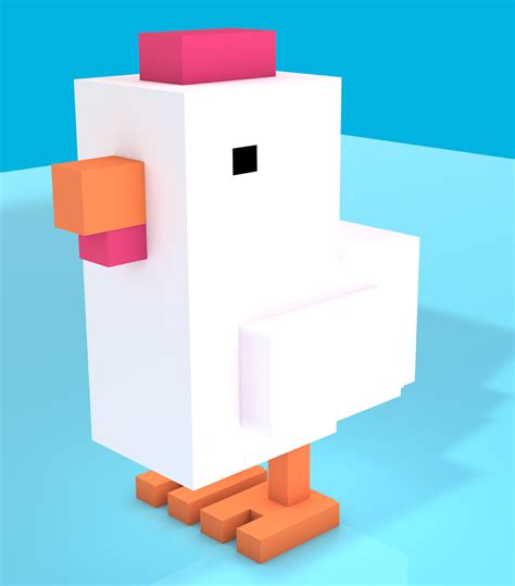 3D Crossy Road Chicken Model by MTMiPower on DeviantArt