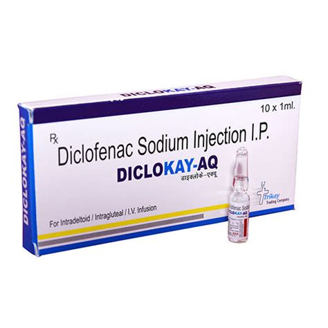 Liquid Diclofenac Sodium Injection Ip at Best Price in Ahmedabad ...