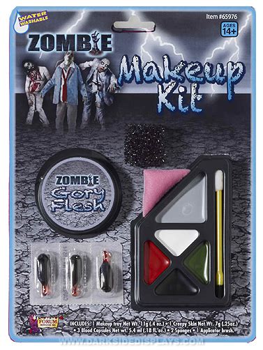 Zombie Makeup Kit, Halloween Zombie Makeup|Darkside Displays