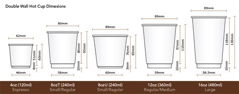 Cup Dimensions