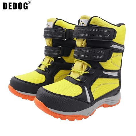 Boys Kids Warm Waterproof Snow Boots Winter Outdoor Rain Boots - China ...