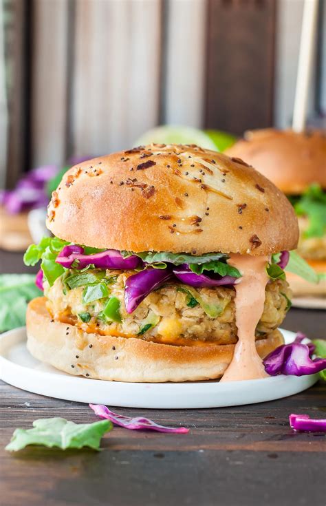 Spicy Chickpea Veggie Burgers with Jalapeño and Zucchini