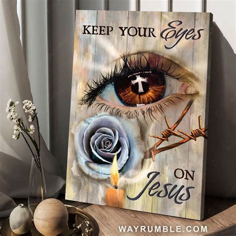 Keep Your Eyes On Jesus, God Cross, Jesus Christ - FridayStuff