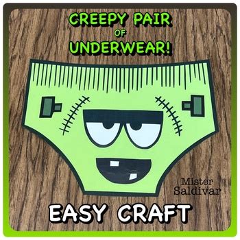 EASY Creepy Pair of Underwear Craft - Mister Saldivar by Mister Saldivar