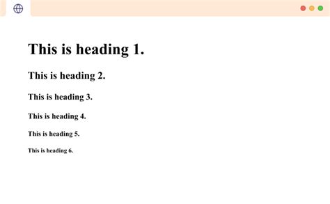 HTML Headings (With Examples)