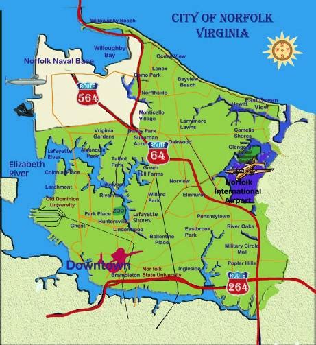 A Brief history of the first century of the City of Norfolk. Check out the map I created of the ...