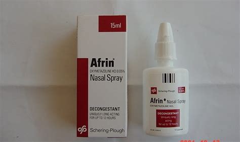 Afrin nasal spray – Ingredients, dosage, side effects, addiction – Drug ...