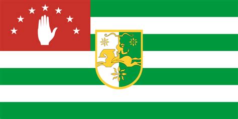 National Flags of All the Countries: National Flag of Abkhazia – Republic of Abkhazia