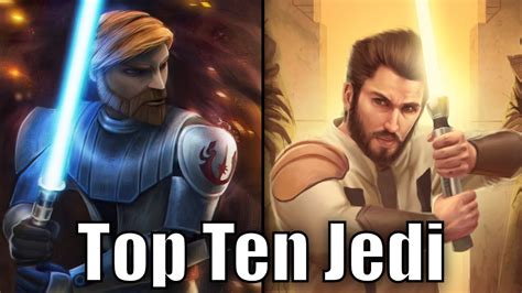 Top 10 Jedi (Results) - Star Wars Top Tens - YouTube