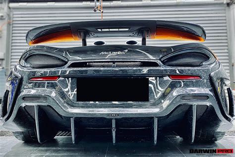 2018-2021 McLaren 600lt Carbon Fiber Rear Bumper