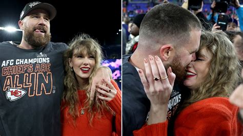 Taylor Swift e o abraço de Travis Kelce mostram que eles têm um amor ...