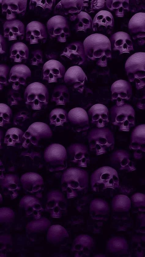 Pin by Mauro Sangonz on Hompz | Skull wallpaper, Purple wallpaper, Purple aesthetic