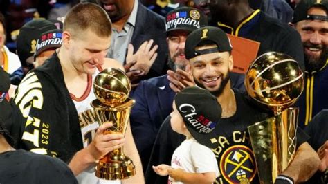 Nikola Jokic named NBA Finals MVP after leading Denver Nuggets to first ...