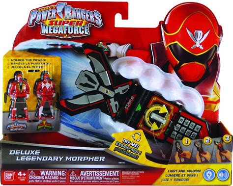 Power Rangers Super Megaforce Deluxe Legendary Morpher Roleplay Toy ...