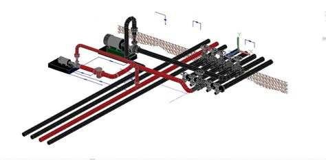 2d cad drawing of pipe top elevation autocad software - Cadbull