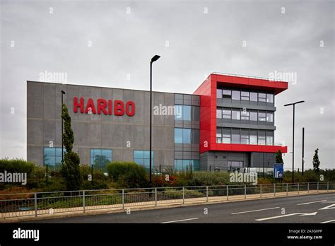 Haribo sweets confectionery factory manufacturing facility in Castleford, West Yorkshire Stock ...