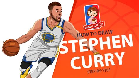 How to draw Stephen Curry | NBA step-by-step guide - YouTube