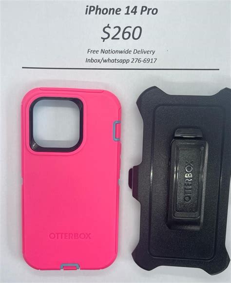 iPhone 14 Pro Otterbox-Defender Pink - Accessory Vine