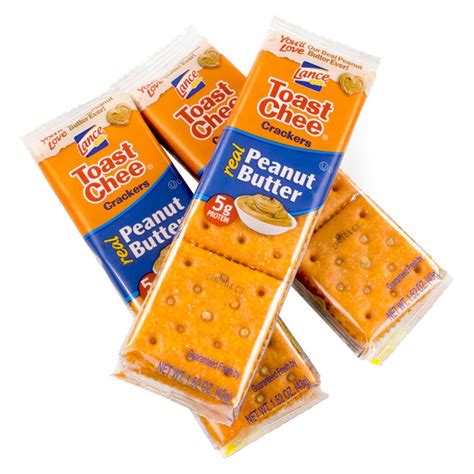 Lance Real Peanut Butter Toast Chee Crackers - 1.62oz / 40pk in 2022 ...