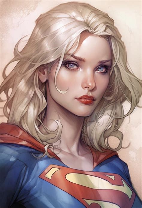 "Supergirl 4" 13" x 19" Giclée Fine Art Print Limited Edition 20 Hand ...