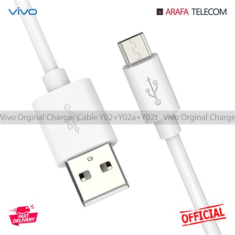 Vivo Orginal Charger Cable Y02+Y02a+Y02t – Arafa Telecom