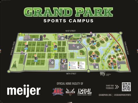 Grand Park Campus Map - Bullpen Tournaments