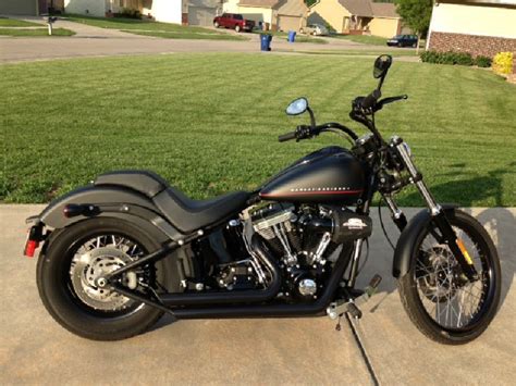 2012 Harley-Davidson® FXS Softail® Blackline® (Denim Black), Derby, Kansas (462264 ...