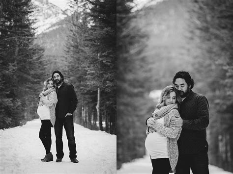 calgary maternity photographers | winter maternity session | canadian rockies photographer ...