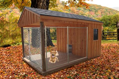 Dog kennel 2 | Plans de niche pour chien, Chenils extérieurs ...