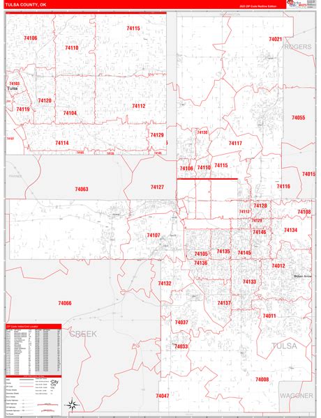 Map Books of Tulsa County Oklahoma - marketmaps.com