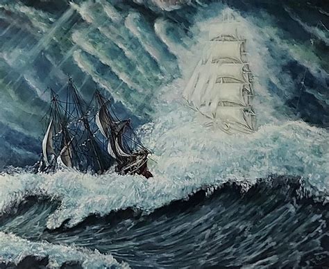 The Flying Dutchman Painting by Mackenzie Moulton - Pixels