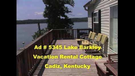 Lake Barkley Vacation Rental Cottage, Cadiz, KY, 3 br - Newer modular ...