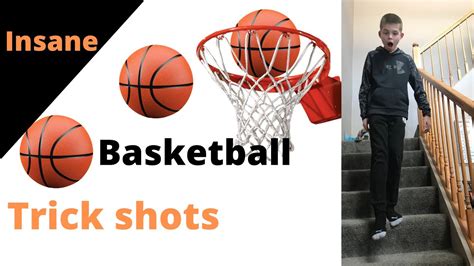 Basketball trick shots - YouTube