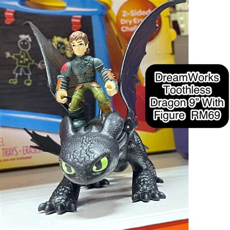 Dreamworks toothless dragon, Hobbies & Toys, Toys & Games on Carousell