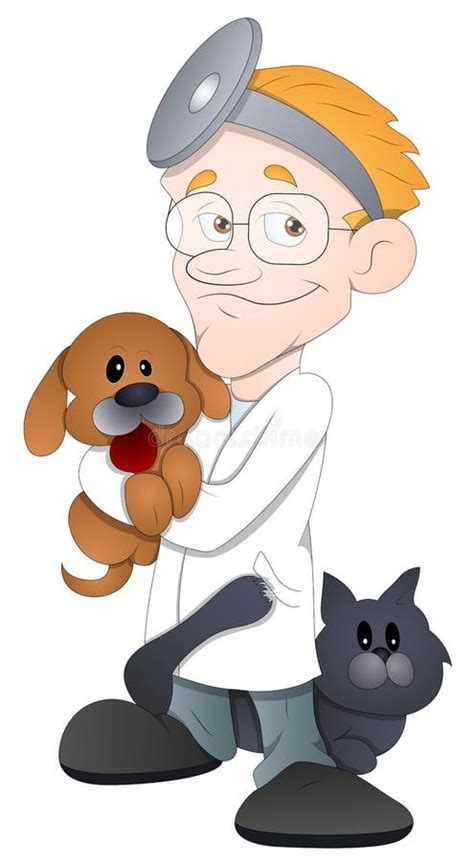 Animal Doctor - Cartoon Character - Vector Illustration Stock Image - Image: 29955071