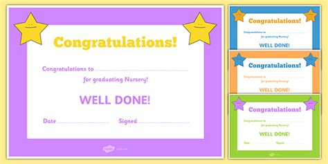 FREE! - Editable End of Year Graduation Award Certificates