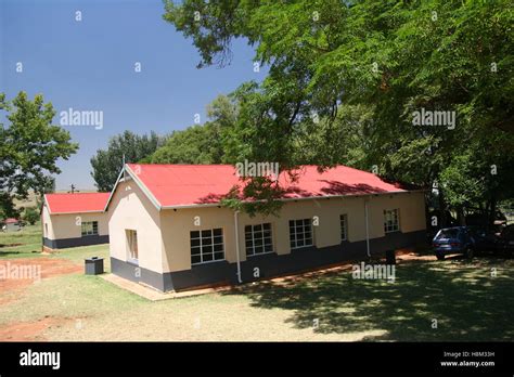 traditonal modern house in south africa Stock Photo - Alamy