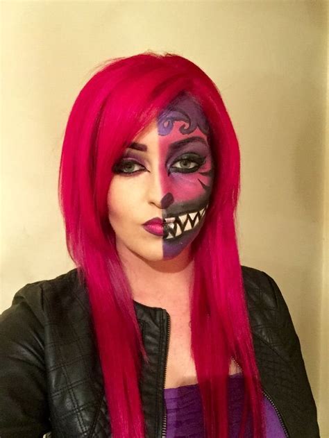 Half Face Halloween Makeup Ideas - Ohh My My