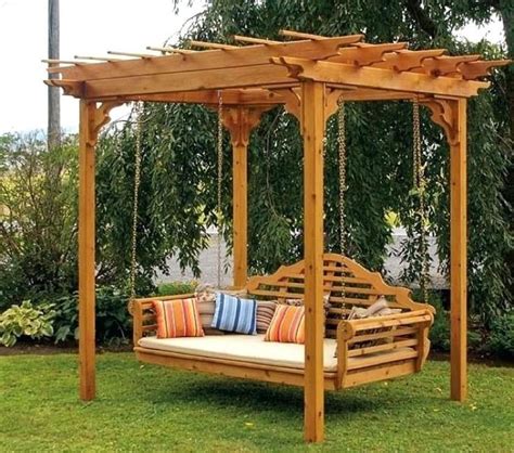 pergola swing plans pergola swing plans images design ideas and decor ...