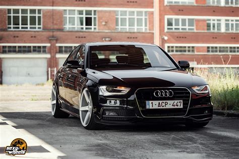 Black Audi A4 Customized for Luxury Lovers — CARiD.com Gallery