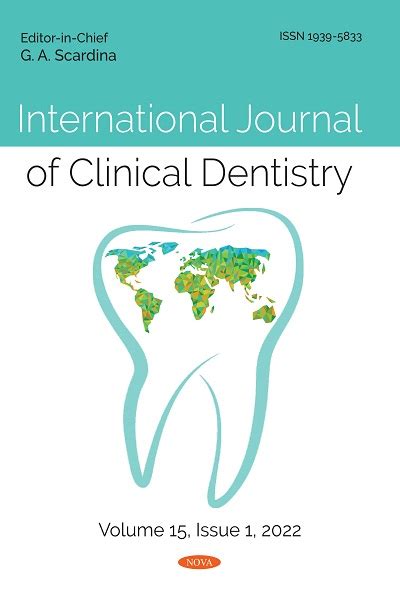 Volume 15 Issue 1 (2022) International Journal of Clinical Dentistry ...