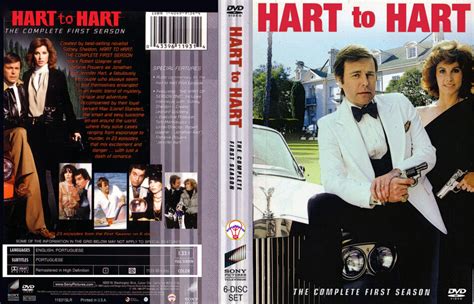 Hart To Hart Season 1 DVD Cover (1979) R1 Custom Art