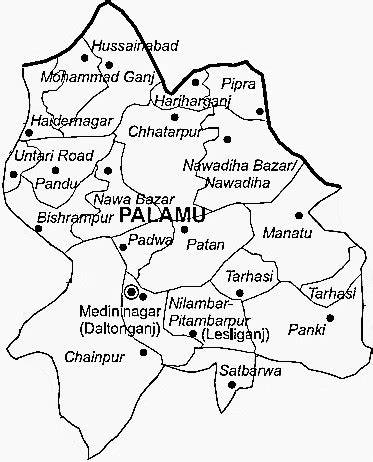 Palamu District | Palamu District Map