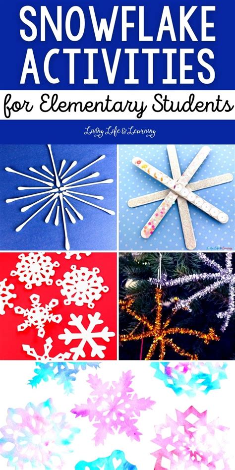 Snowflake Activities for Elementary Students