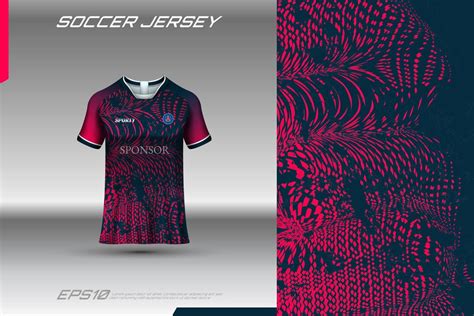 Sports jersey and t-shirt template sports jersey design vector mockup. Sports design for ...