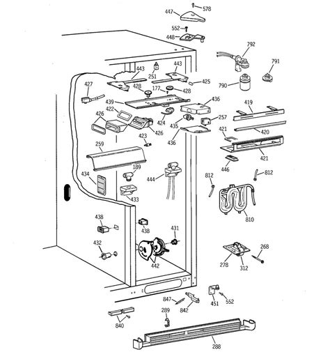 Understanding the GE Monogram Refrigerator Parts Diagram for Easy ...